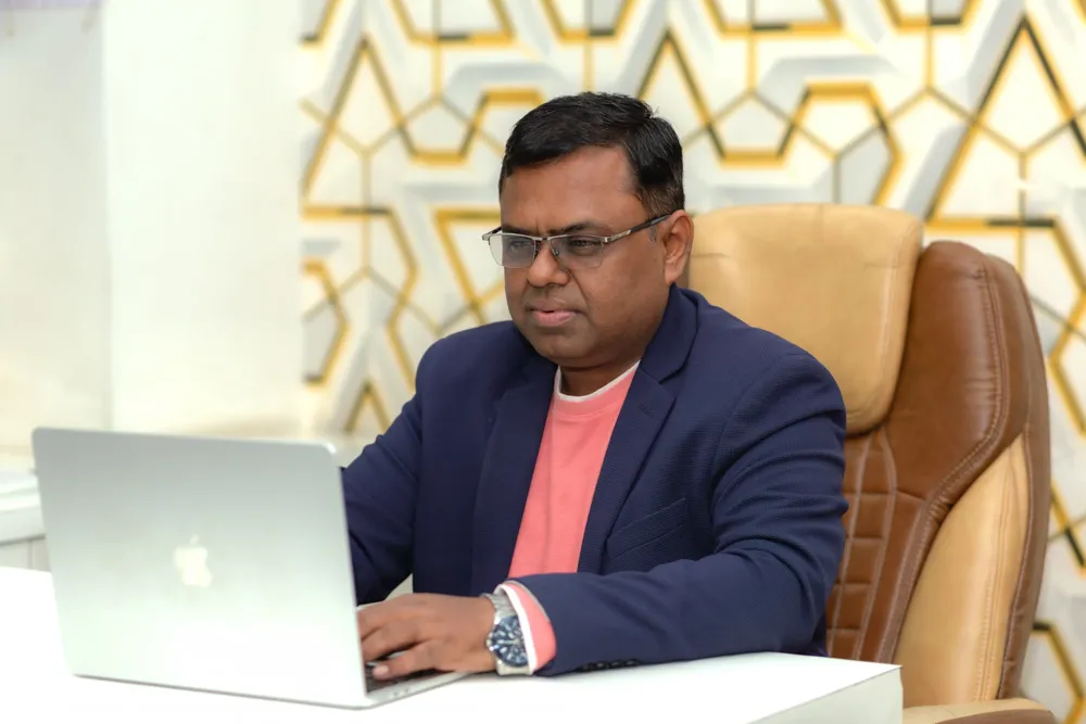 Anuraag Goel at work